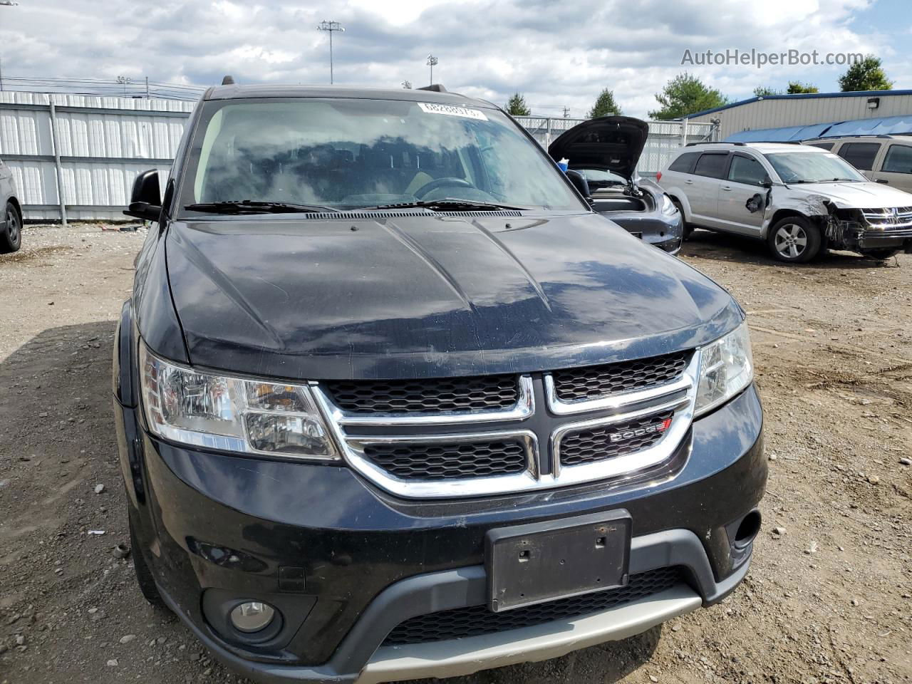 2016 Dodge Journey Sxt Черный vin: 3C4PDCBGXGT157370