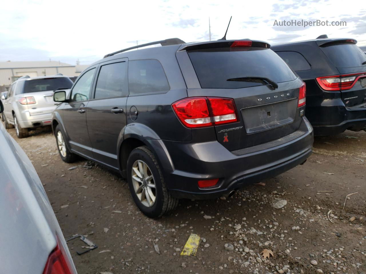 2016 Dodge Journey Sxt Серый vin: 3C4PDCBGXGT206101