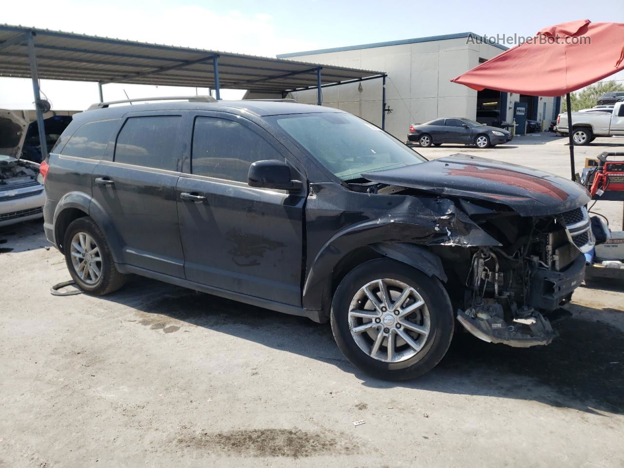 2017 Dodge Journey Sxt Black vin: 3C4PDCBGXHT518758