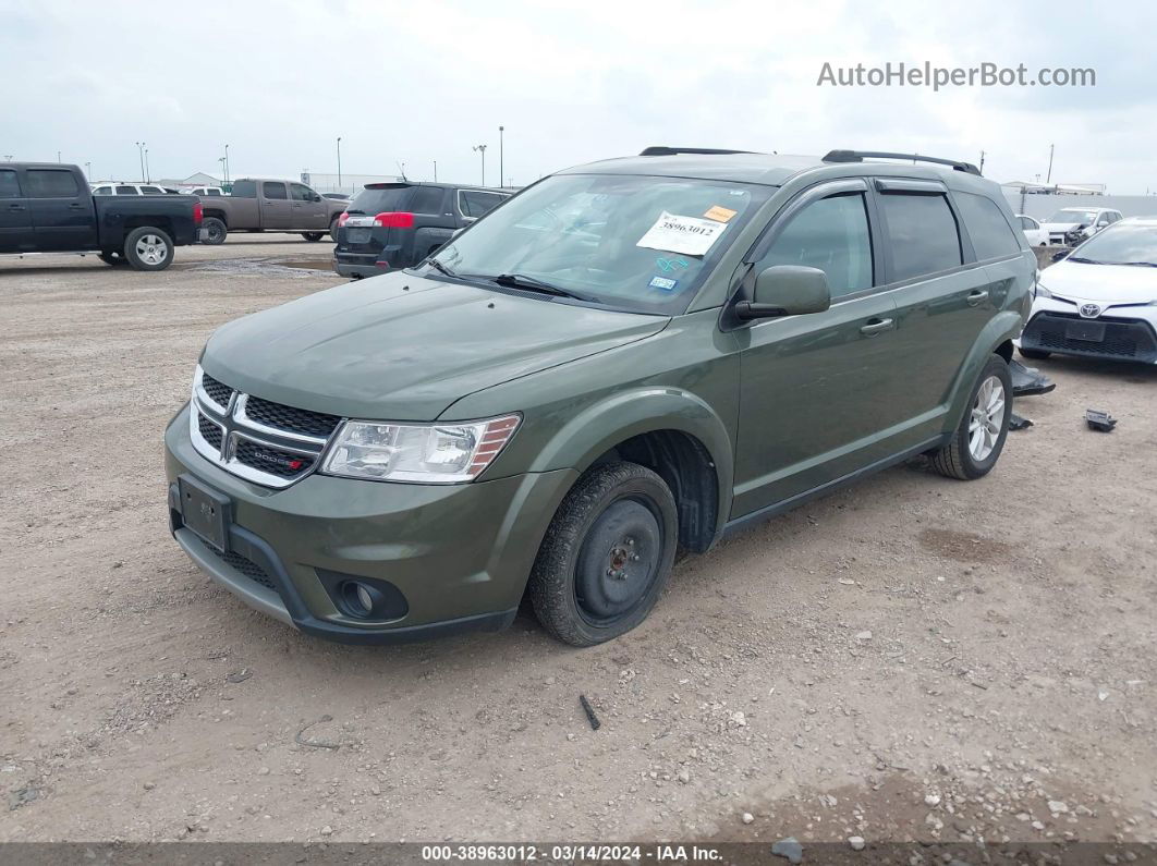 2017 Dodge Journey Sxt Green vin: 3C4PDCBGXHT526987