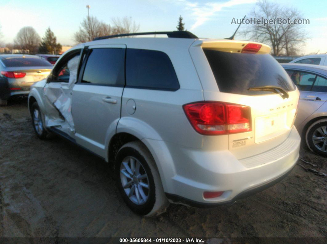 2017 Dodge Journey Sxt White vin: 3C4PDCBGXHT538248