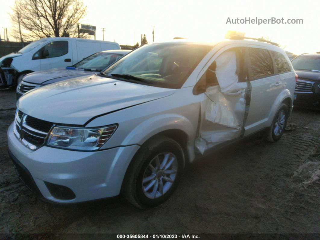 2017 Dodge Journey Sxt White vin: 3C4PDCBGXHT538248