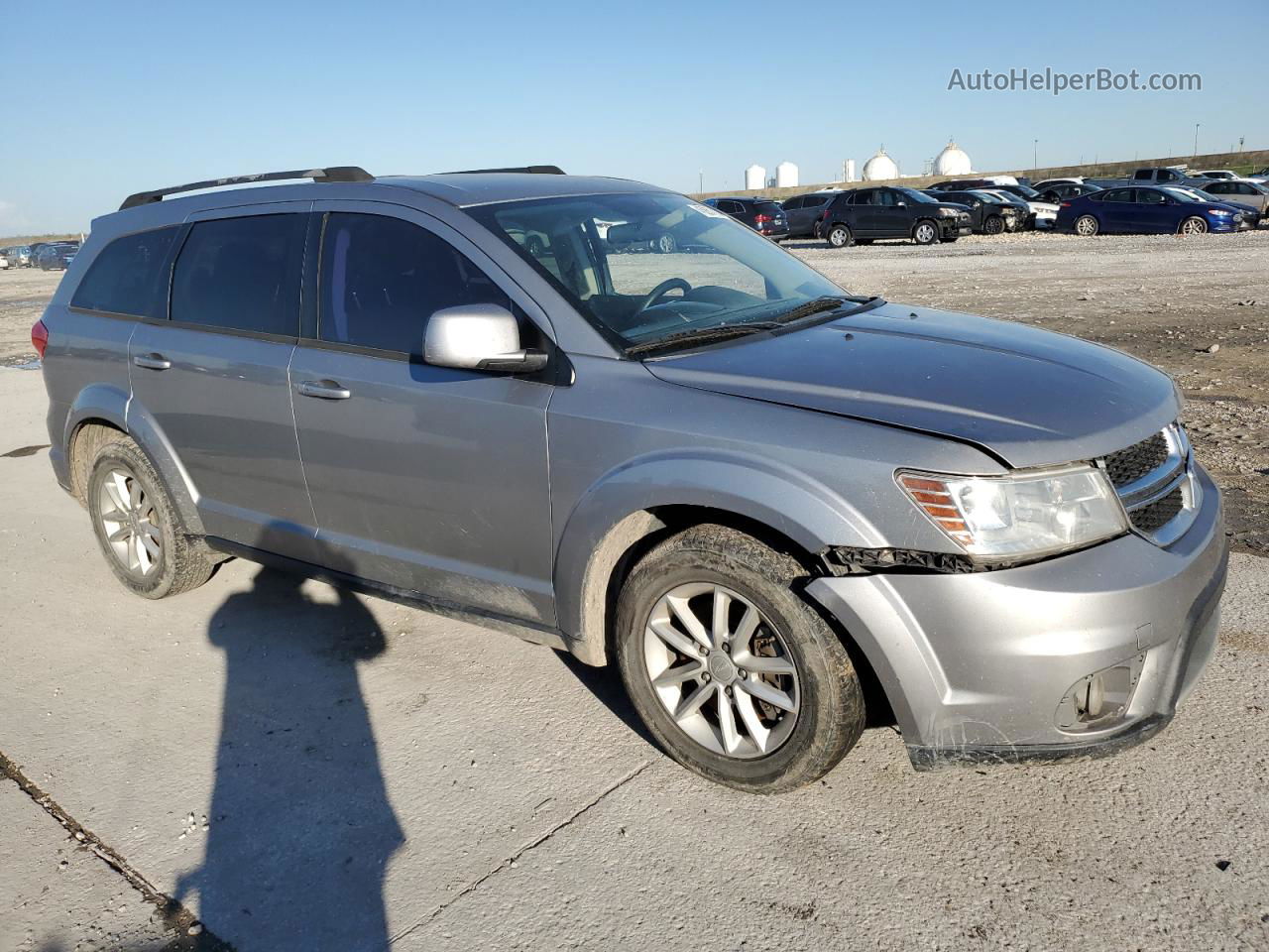 2017 Dodge Journey Sxt Gray vin: 3C4PDCBGXHT572884