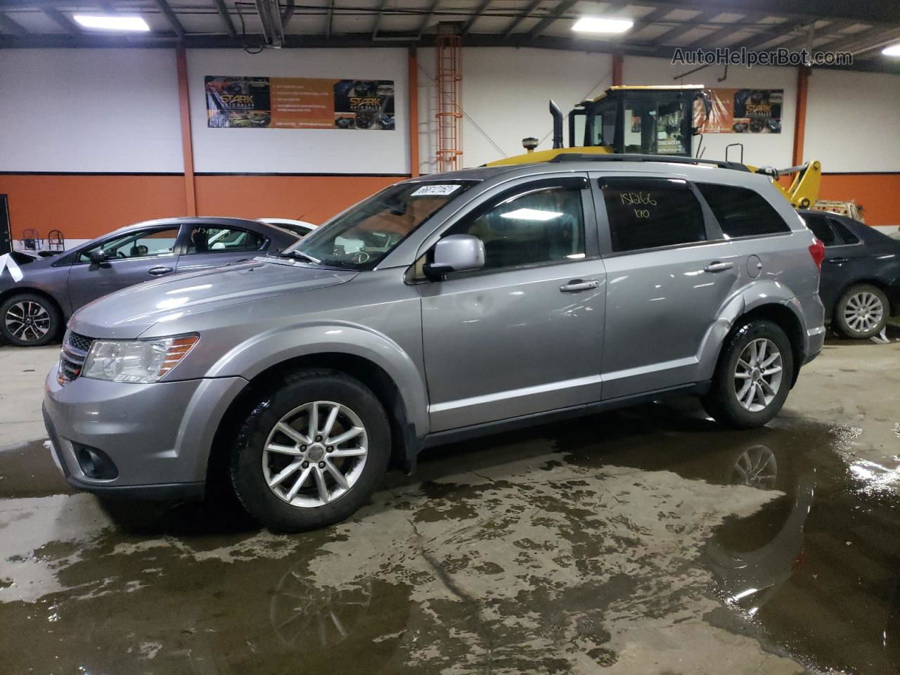 2015 Dodge Journey Sxt Silver vin: 3C4PDCCB7FT559610