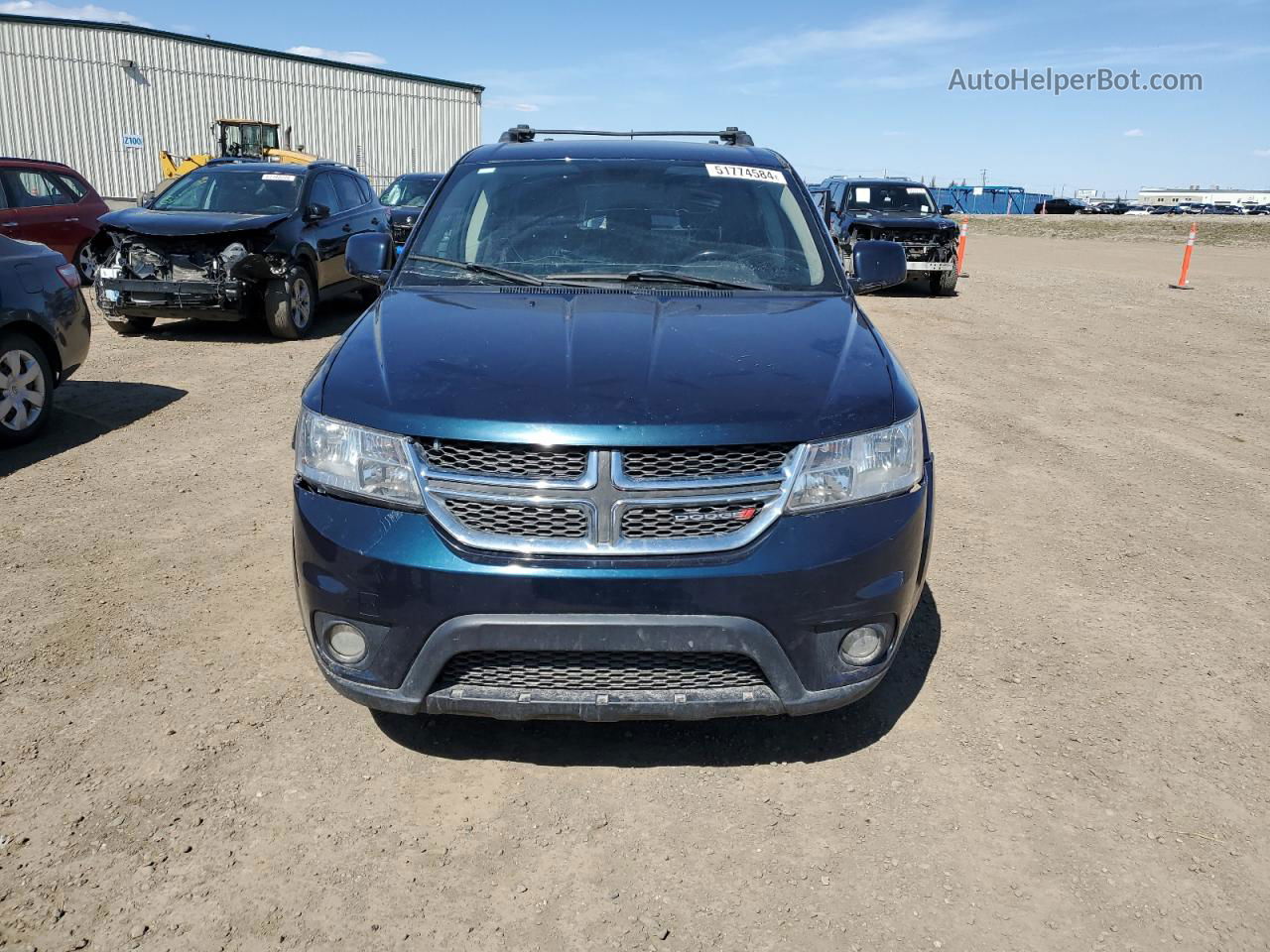 2014 Dodge Journey Sxt Синий vin: 3C4PDCCG0ET109100