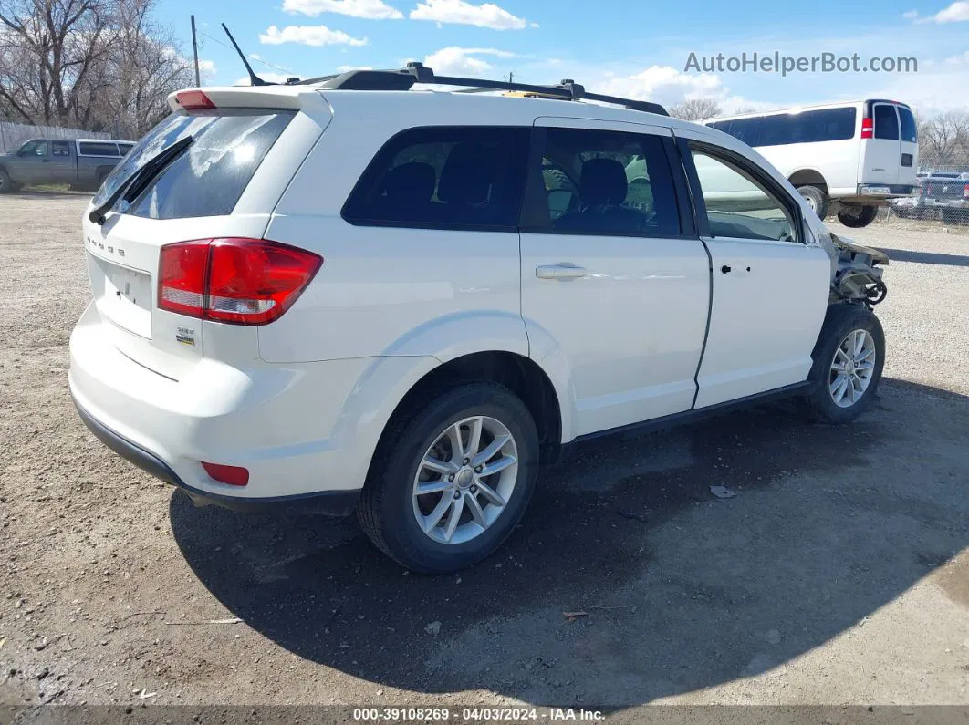 2015 Dodge Journey Sxt Белый vin: 3C4PDCCG1FT694710