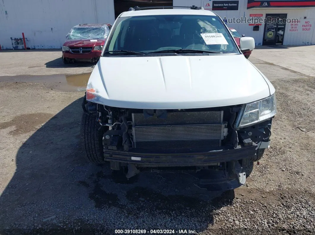 2015 Dodge Journey Sxt White vin: 3C4PDCCG1FT694710