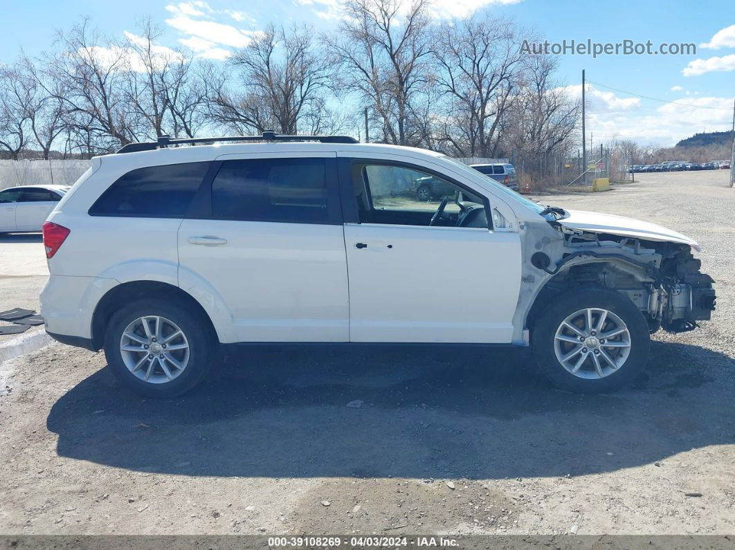 2015 Dodge Journey Sxt White vin: 3C4PDCCG1FT694710