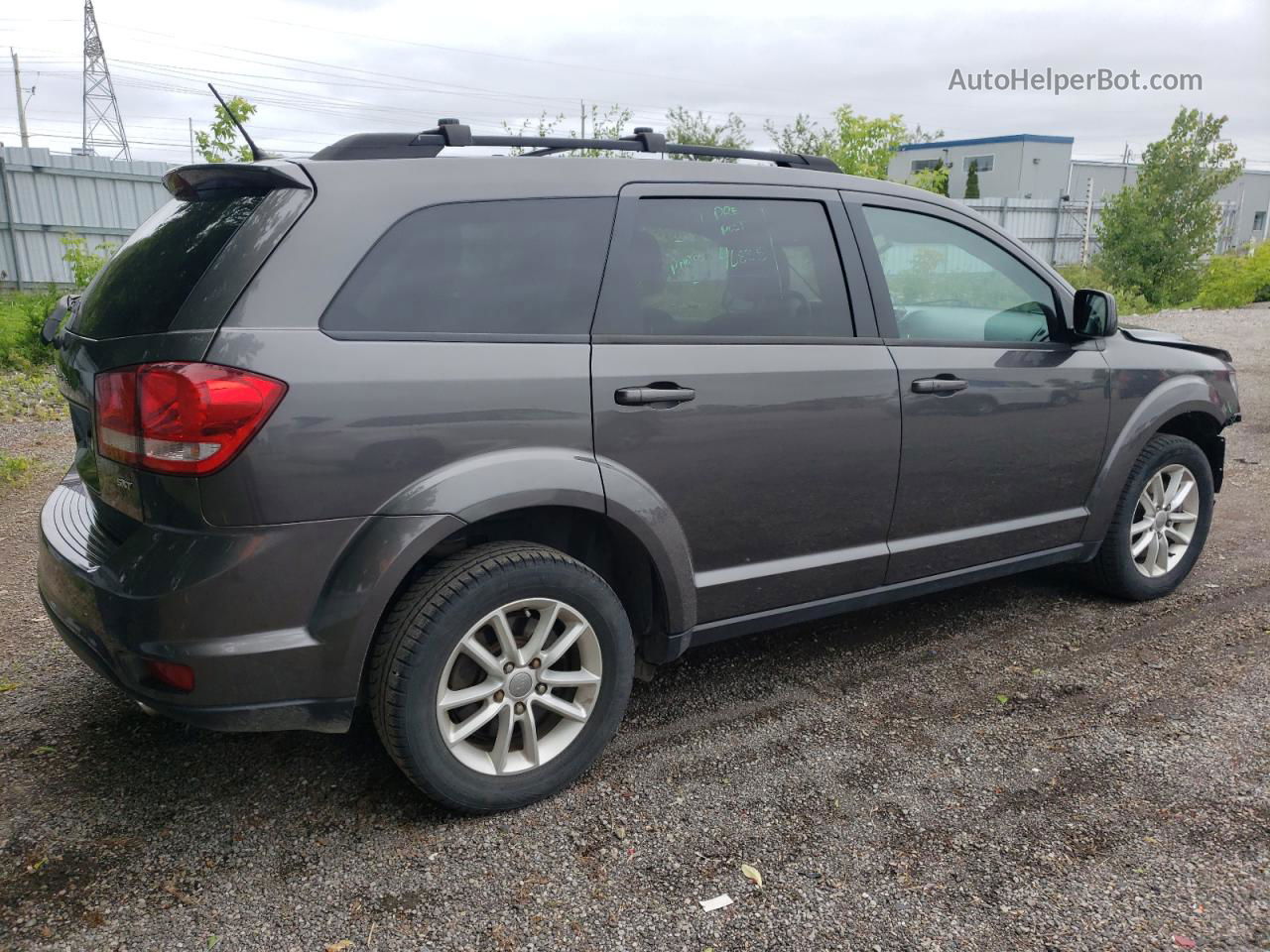 2015 Dodge Journey Sxt Gray vin: 3C4PDCCG4FT574450