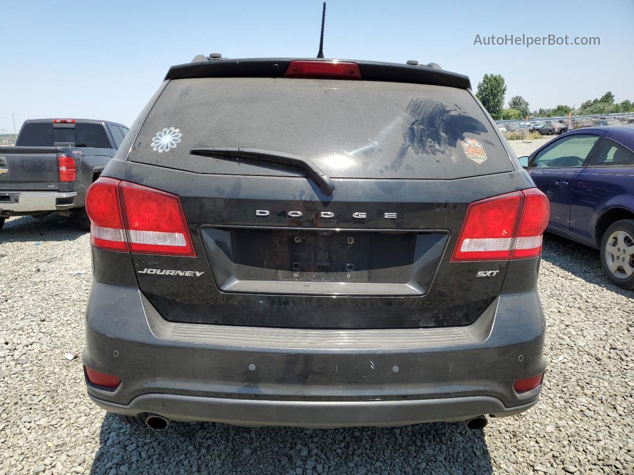 2015 Dodge Journey Sxt Black vin: 3C4PDCCG7FT726334