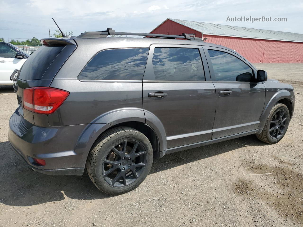 2016 Dodge Journey Sxt Gray vin: 3C4PDCCG7GT187926