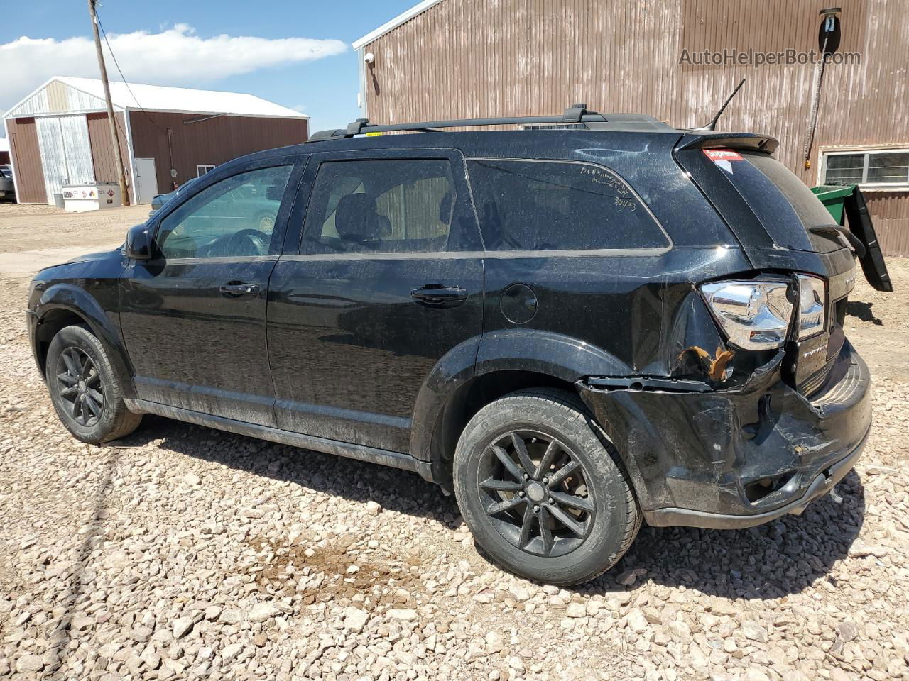 2014 Dodge Journey Sxt Black vin: 3C4PDCCG9ET198911