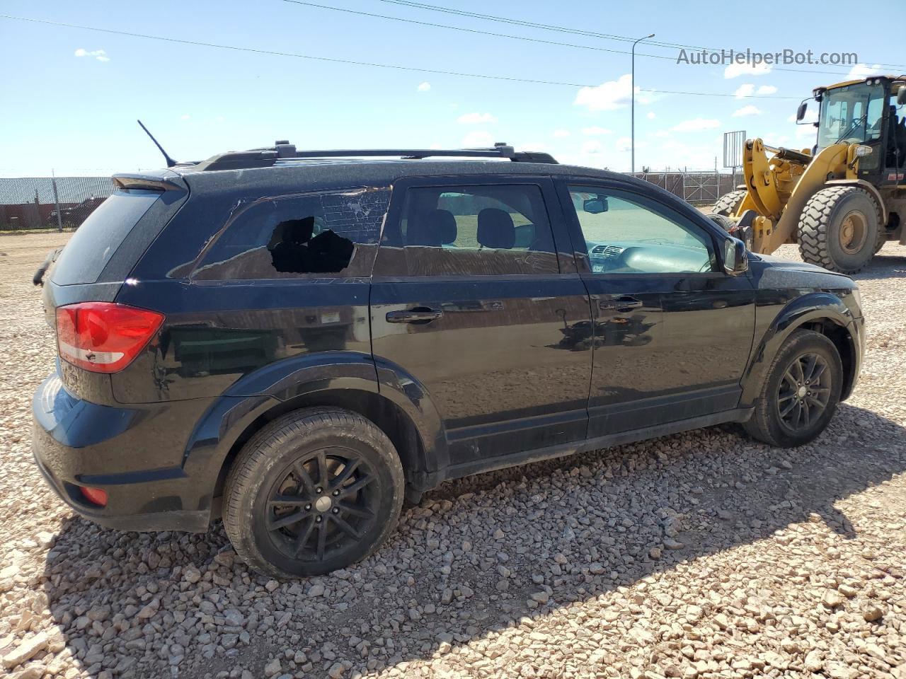 2014 Dodge Journey Sxt Black vin: 3C4PDCCG9ET198911