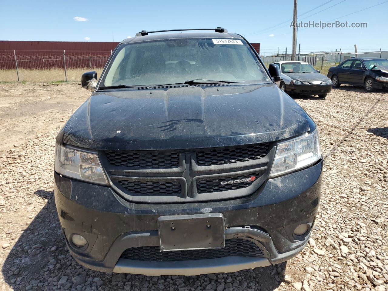 2014 Dodge Journey Sxt Black vin: 3C4PDCCG9ET198911