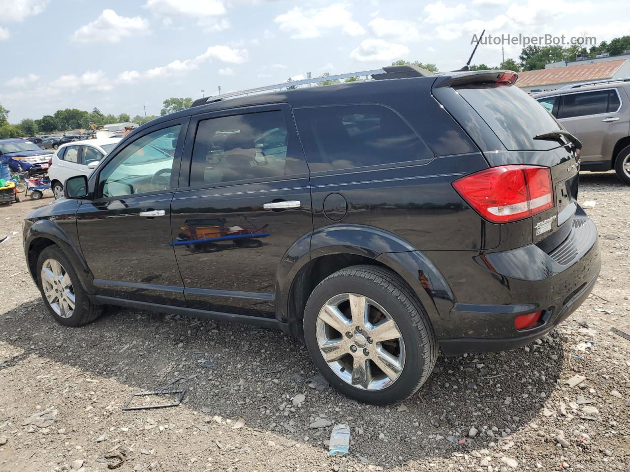 2014 Dodge Journey Limited Черный vin: 3C4PDCDG5ET121774