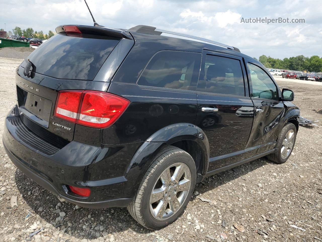 2014 Dodge Journey Limited Black vin: 3C4PDCDG5ET121774