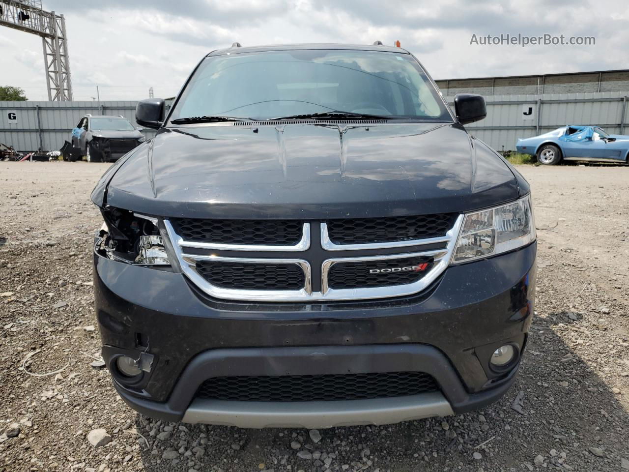 2014 Dodge Journey Limited Черный vin: 3C4PDCDG5ET121774