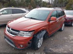 2014 Dodge Journey Limited Orange vin: 3C4PDCDG7ET263799