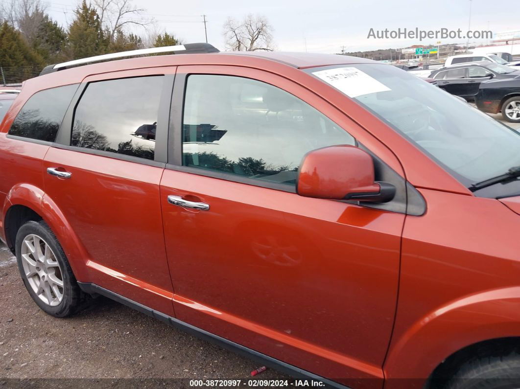 2014 Dodge Journey Limited Orange vin: 3C4PDCDG7ET263799