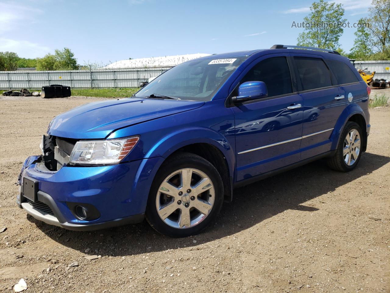 2015 Dodge Journey Limited Blue vin: 3C4PDCDG7FT511812