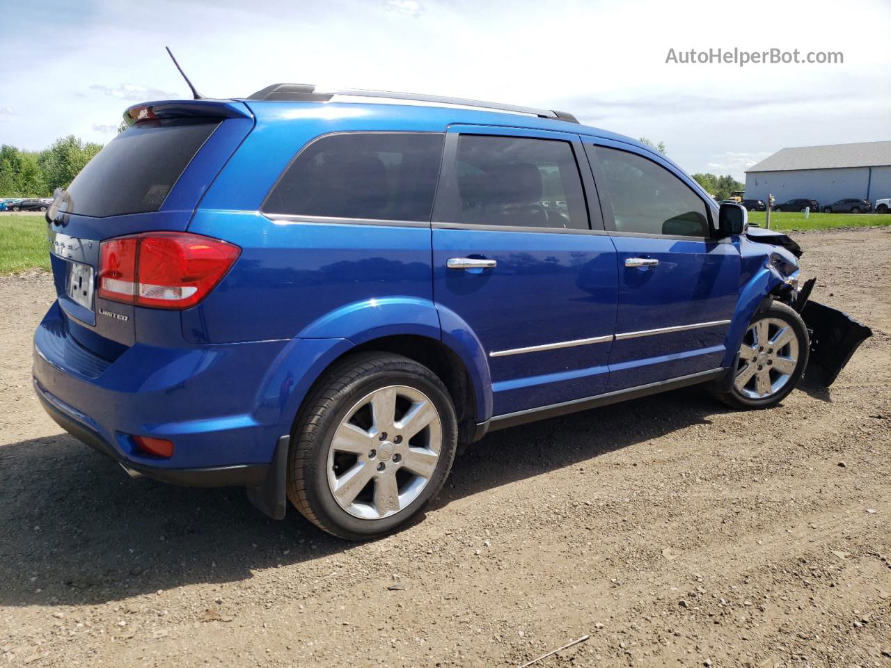 2015 Dodge Journey Limited Blue vin: 3C4PDCDG7FT511812