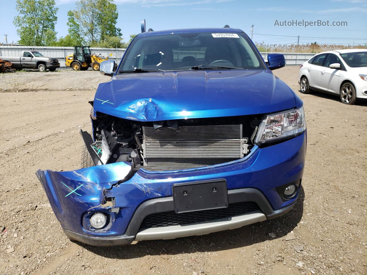 2015 Dodge Journey Limited Blue vin: 3C4PDCDG7FT511812