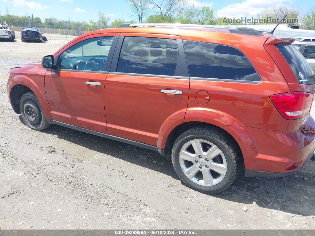 2014 Dodge Journey Limited Orange vin: 3C4PDCDG9ET105674