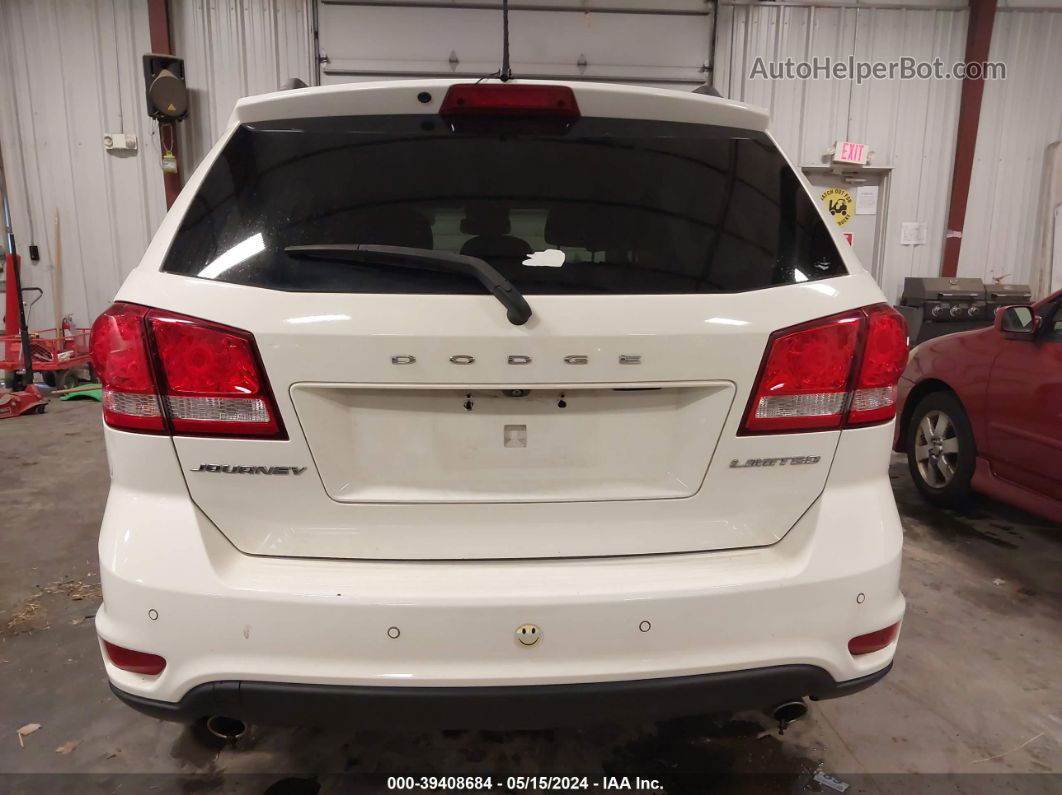 2015 Dodge Journey Limited White vin: 3C4PDCDG9FT548599