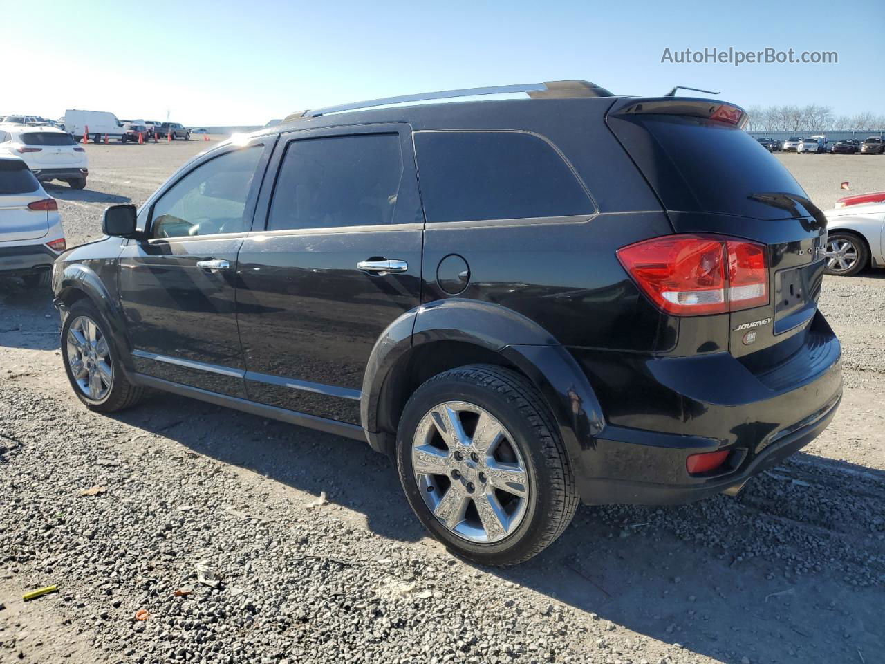 2014 Dodge Journey Limited Black vin: 3C4PDCDGXET182652