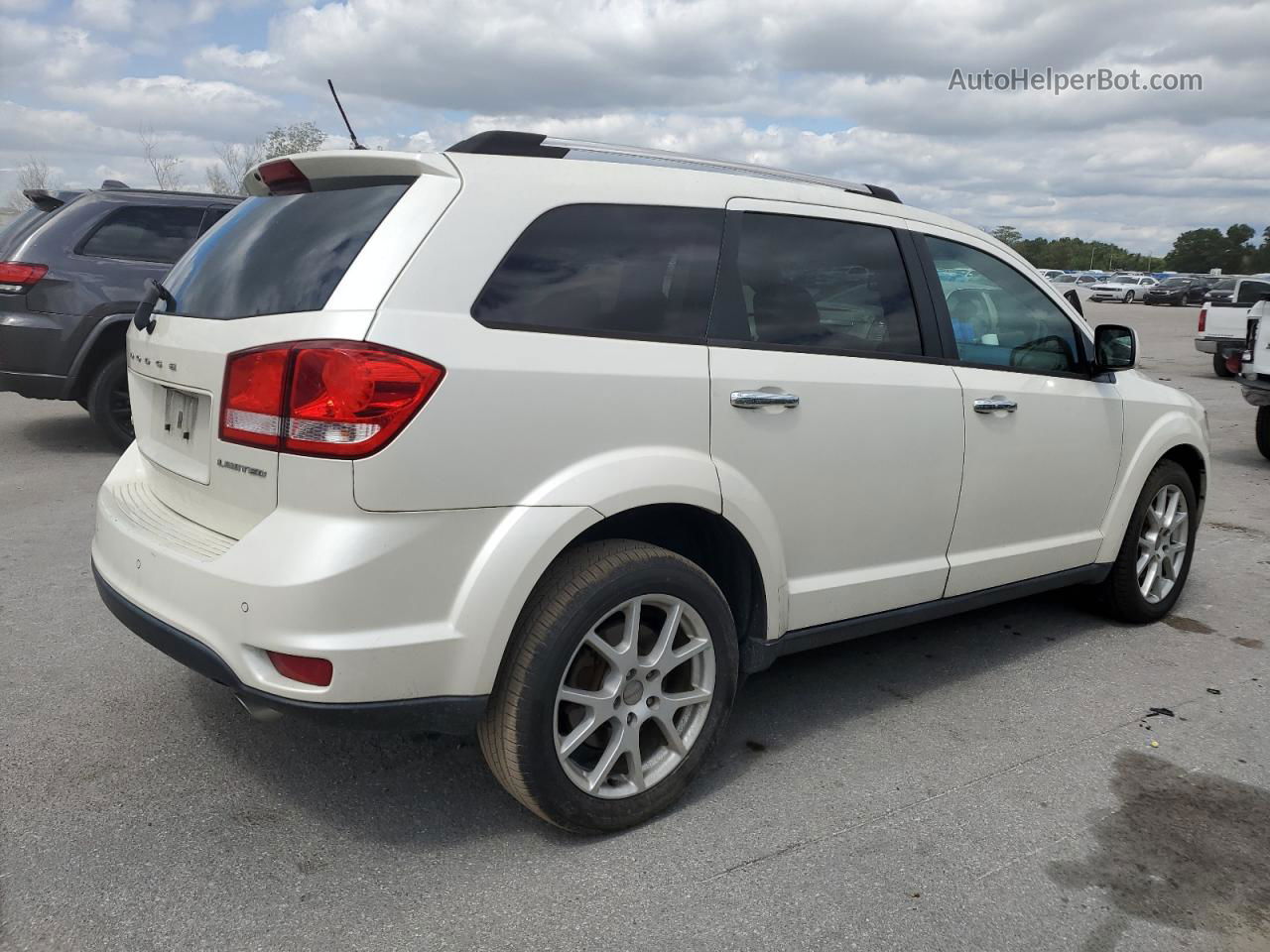 2015 Dodge Journey Limited Белый vin: 3C4PDCDGXFT529463