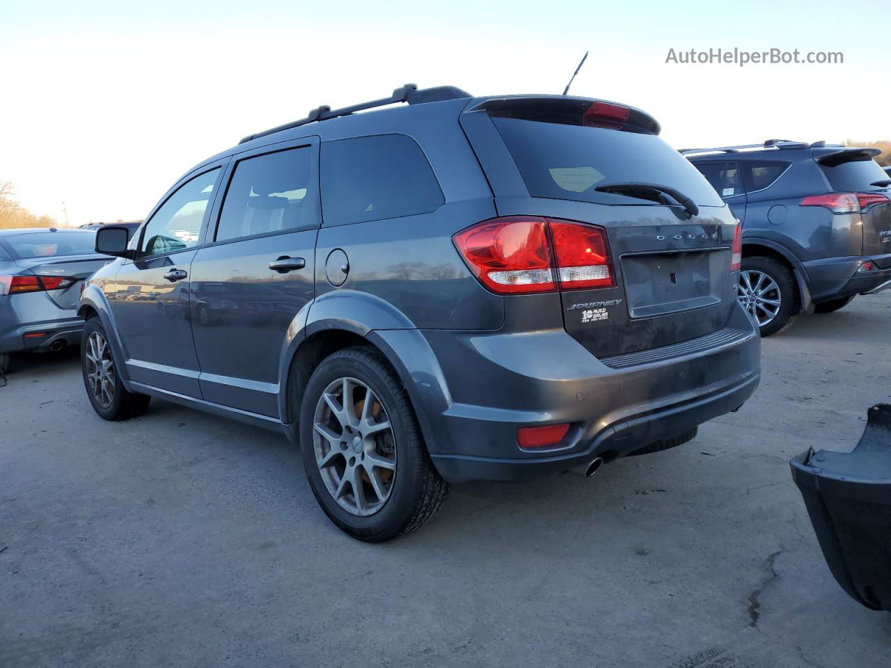 2014 Dodge Journey R/t Gray vin: 3C4PDCEG0ET150856