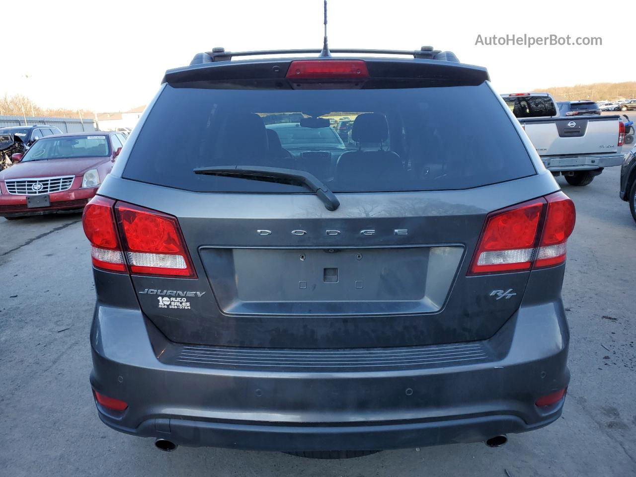 2014 Dodge Journey R/t Gray vin: 3C4PDCEG0ET150856