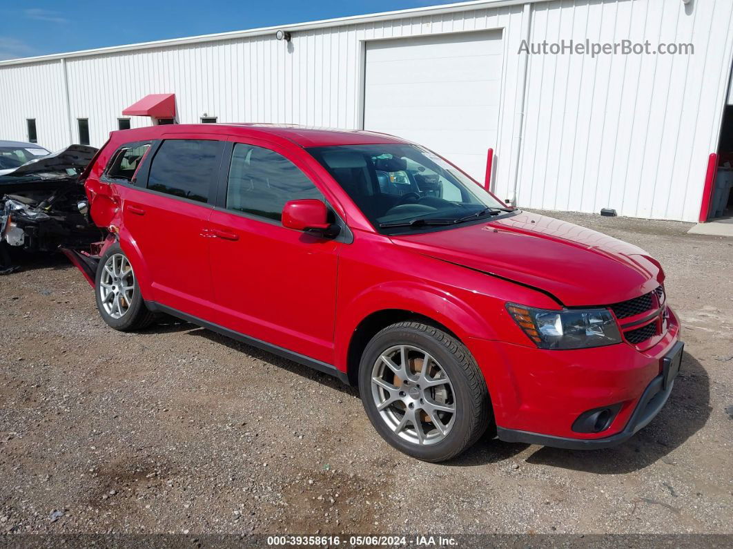 2014 Dodge Journey R/t Красный vin: 3C4PDCEG0ET220050