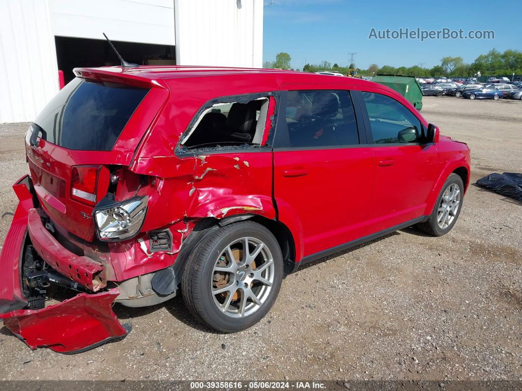 2014 Dodge Journey R/t Красный vin: 3C4PDCEG0ET220050