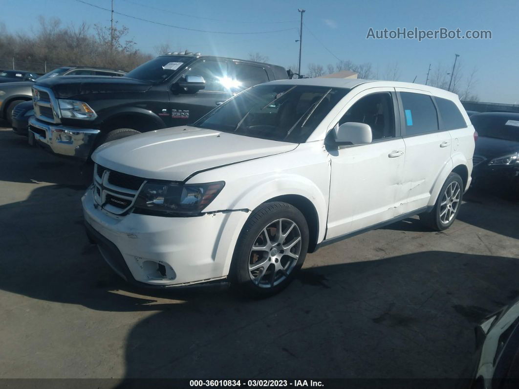 2014 Dodge Journey R/t White vin: 3C4PDCEG0ET277249