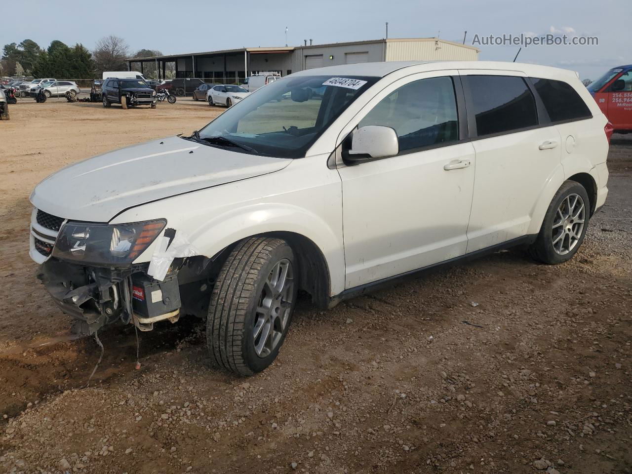 2015 Dodge Journey R/t Белый vin: 3C4PDCEG0FT631384