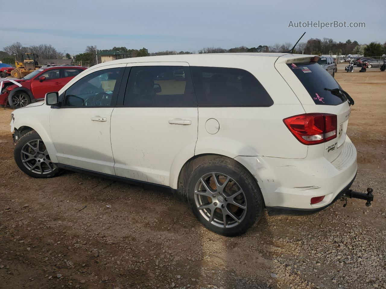 2015 Dodge Journey R/t Белый vin: 3C4PDCEG0FT631384