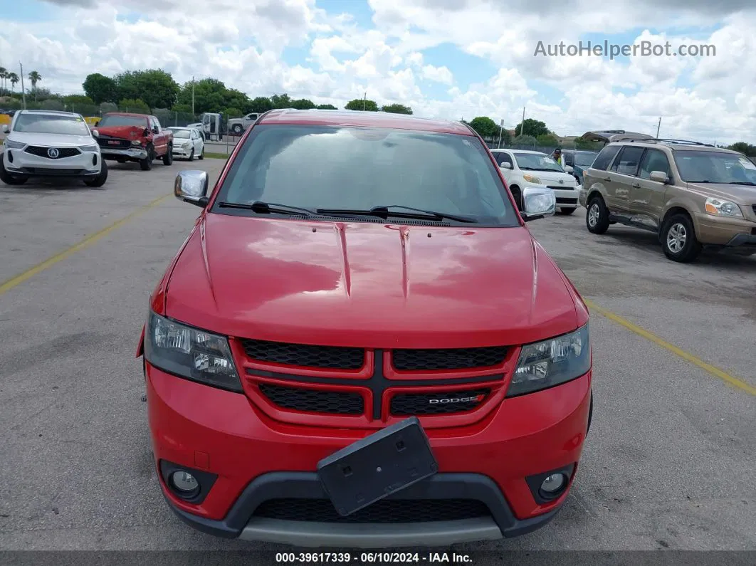 2015 Dodge Journey R/t Красный vin: 3C4PDCEG1FT654642