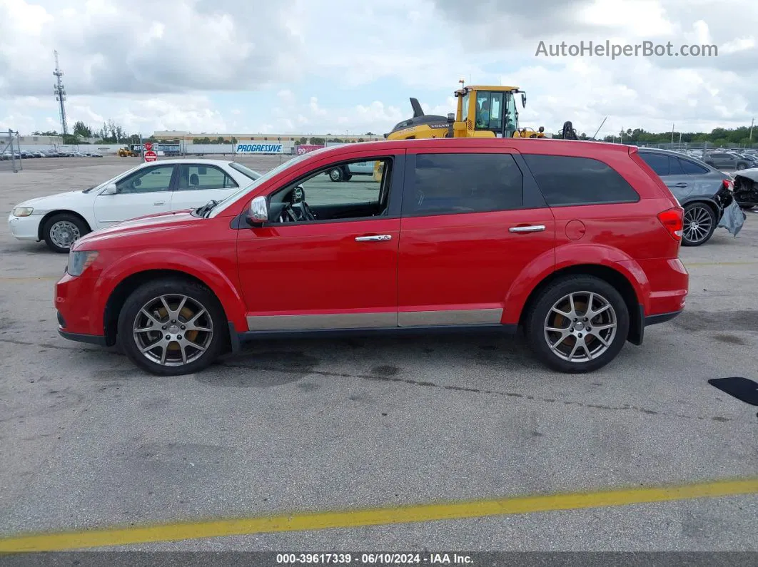 2015 Dodge Journey R/t Красный vin: 3C4PDCEG1FT654642