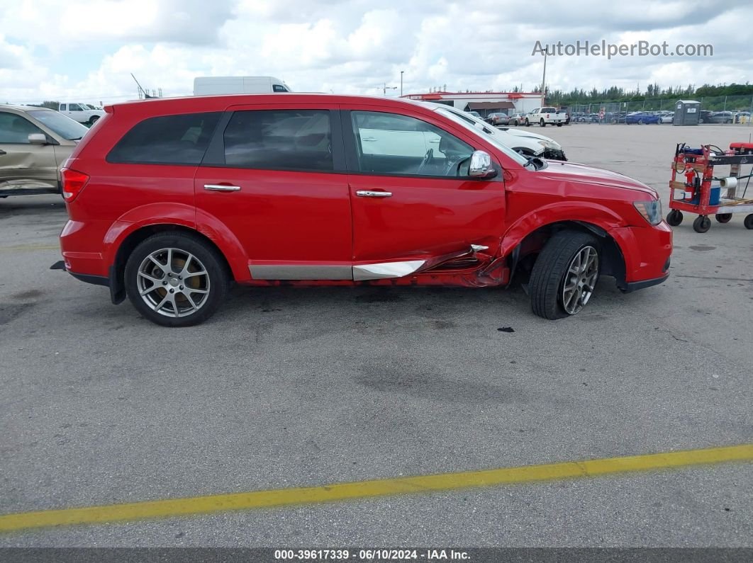 2015 Dodge Journey R/t Красный vin: 3C4PDCEG1FT654642