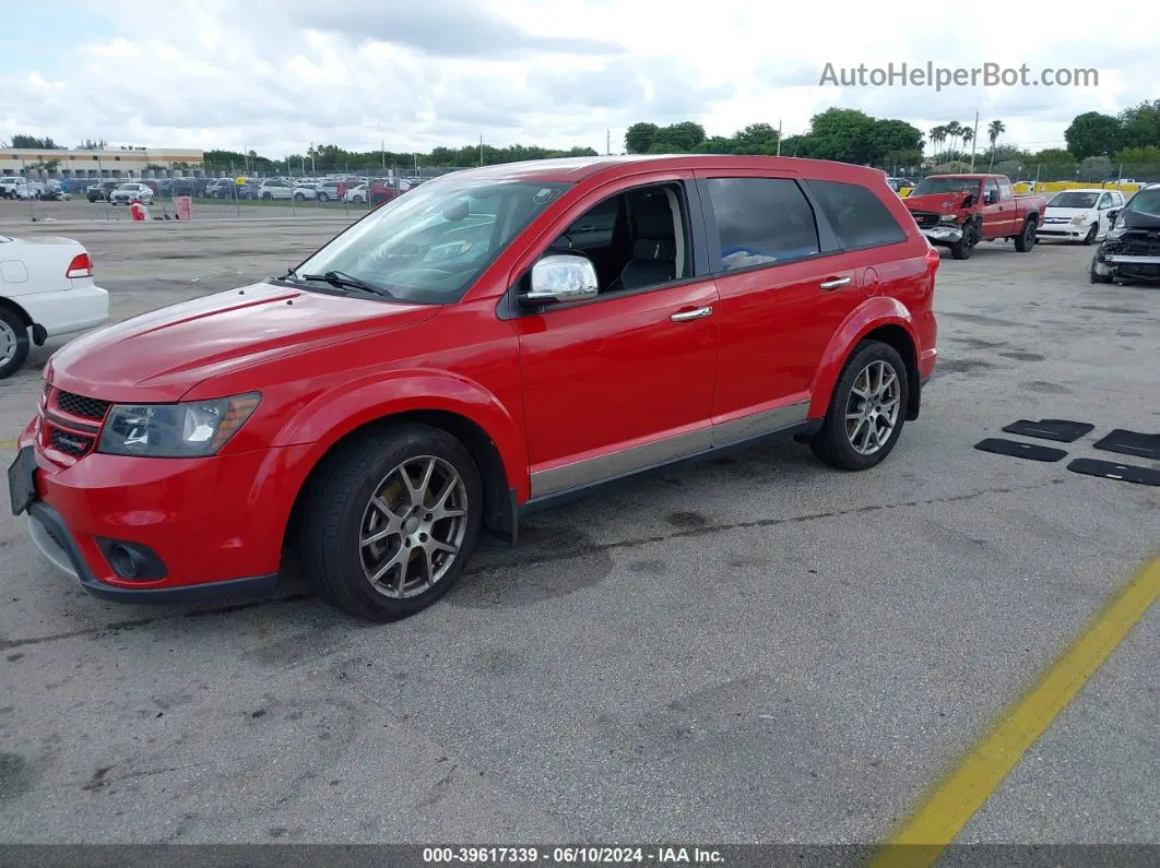 2015 Dodge Journey R/t Красный vin: 3C4PDCEG1FT654642