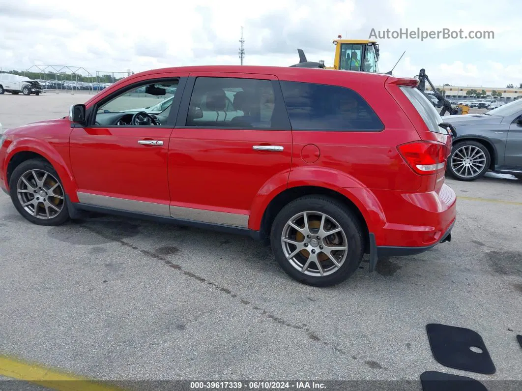 2015 Dodge Journey R/t Красный vin: 3C4PDCEG1FT654642