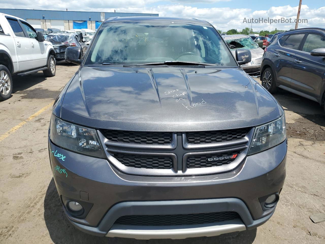 2015 Dodge Journey R/t Gray vin: 3C4PDCEG1FT655189