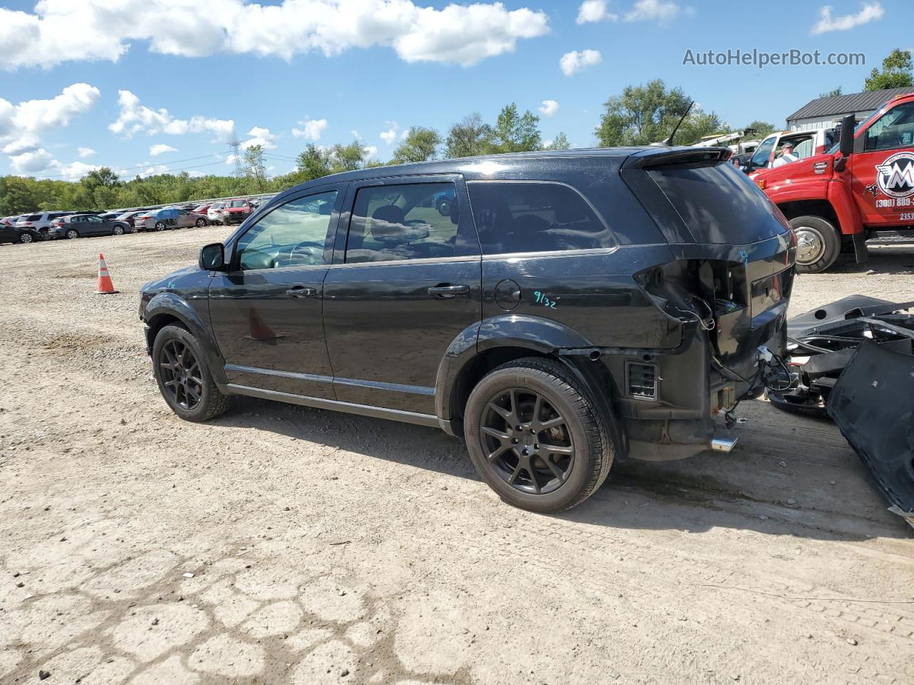 2014 Dodge Journey R/t Черный vin: 3C4PDCEG2ET242812