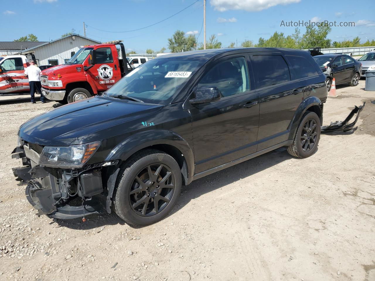 2014 Dodge Journey R/t Черный vin: 3C4PDCEG2ET242812