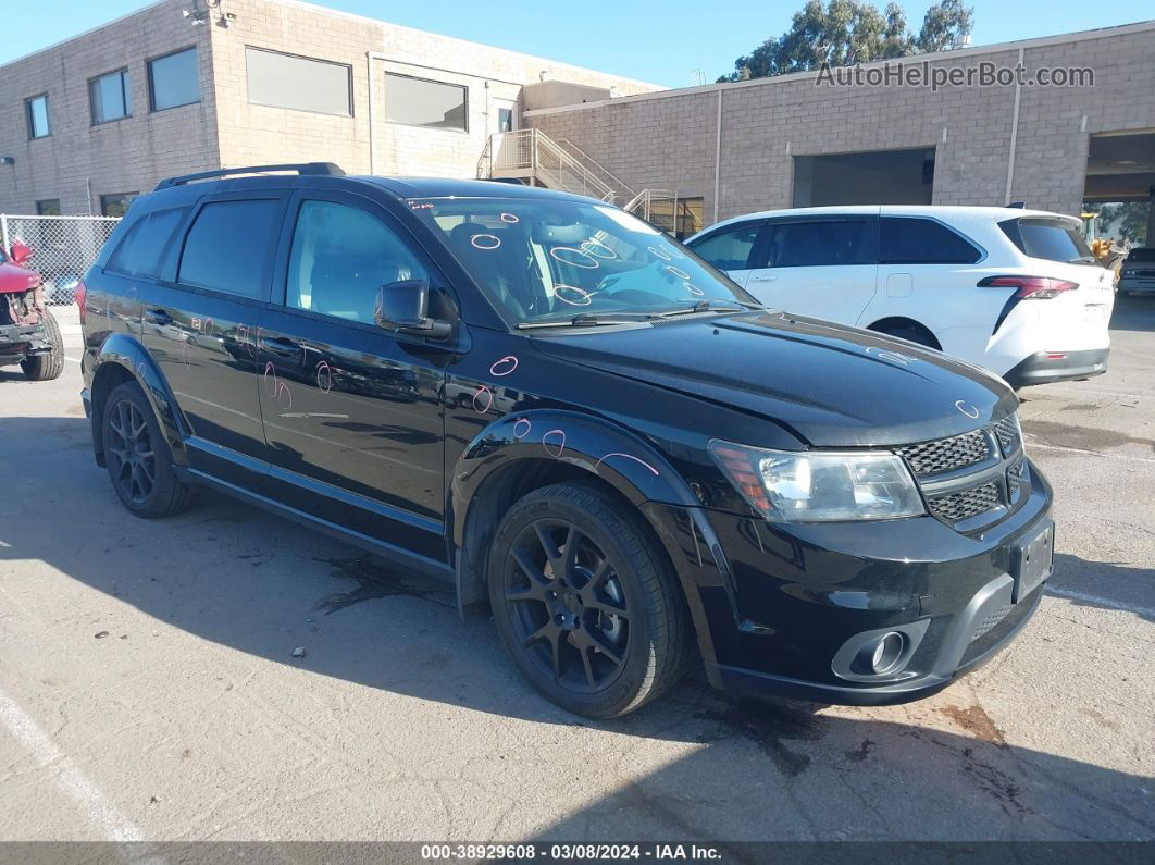 2016 Dodge Journey R/t Черный vin: 3C4PDCEG3GT220658