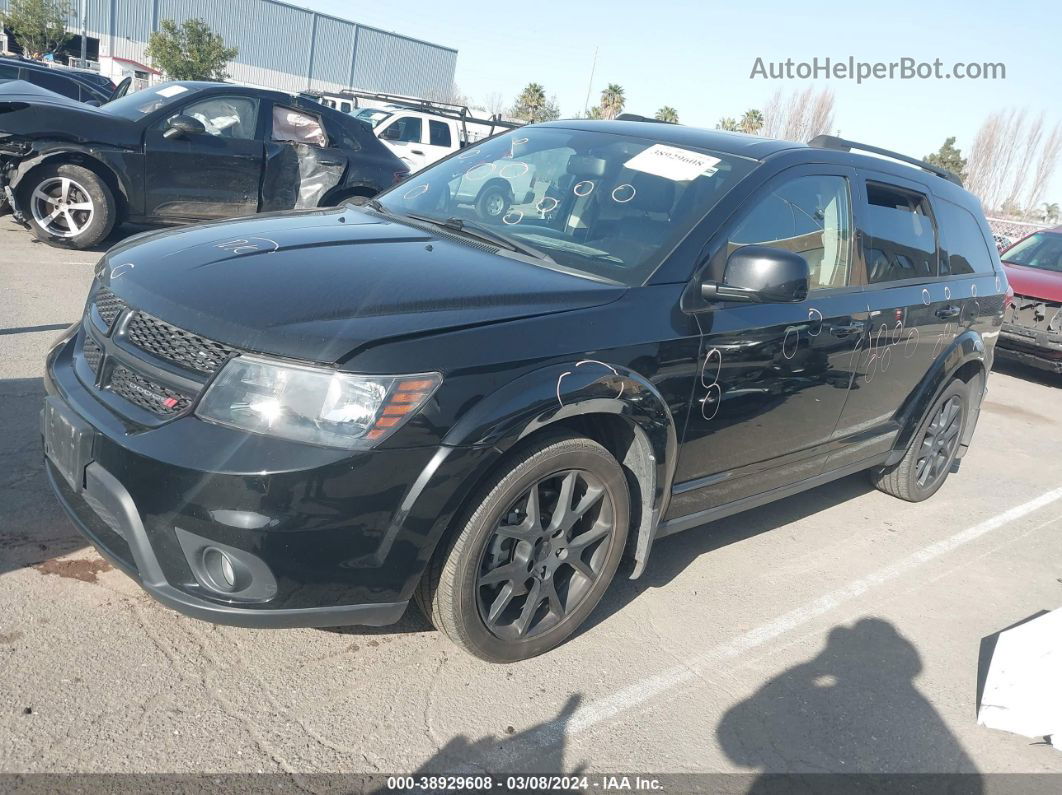 2016 Dodge Journey R/t Черный vin: 3C4PDCEG3GT220658