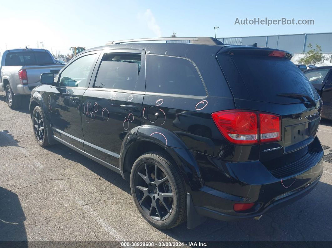 2016 Dodge Journey R/t Черный vin: 3C4PDCEG3GT220658