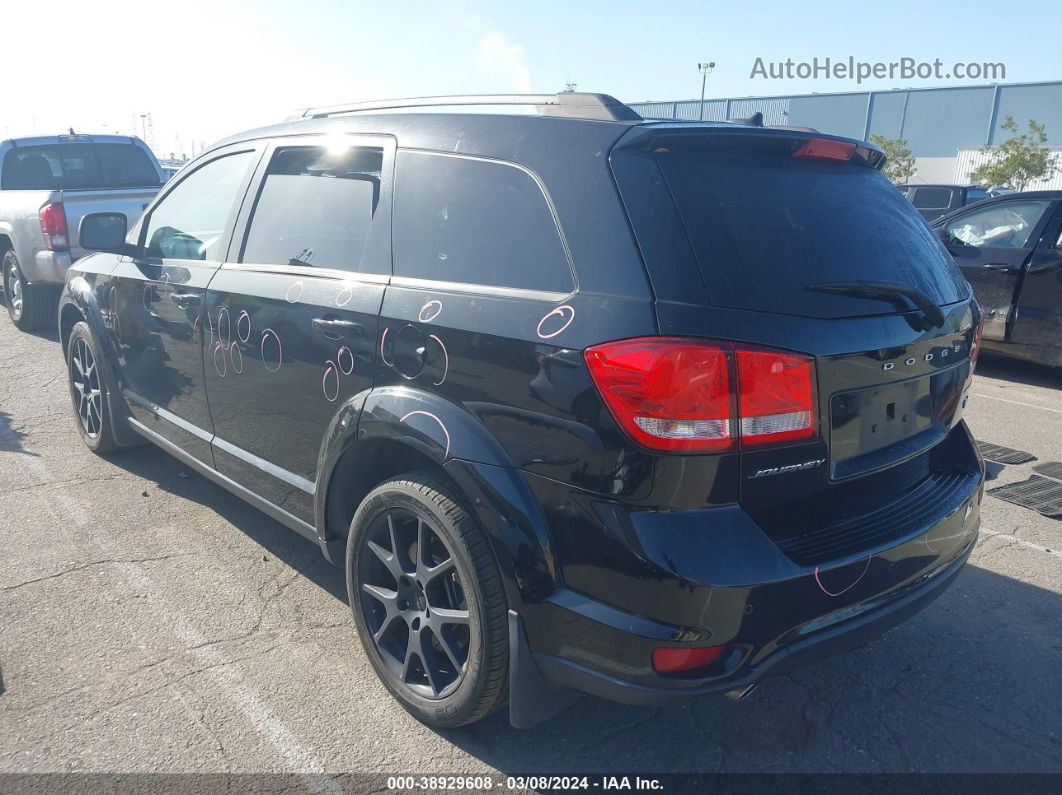 2016 Dodge Journey R/t Черный vin: 3C4PDCEG3GT220658