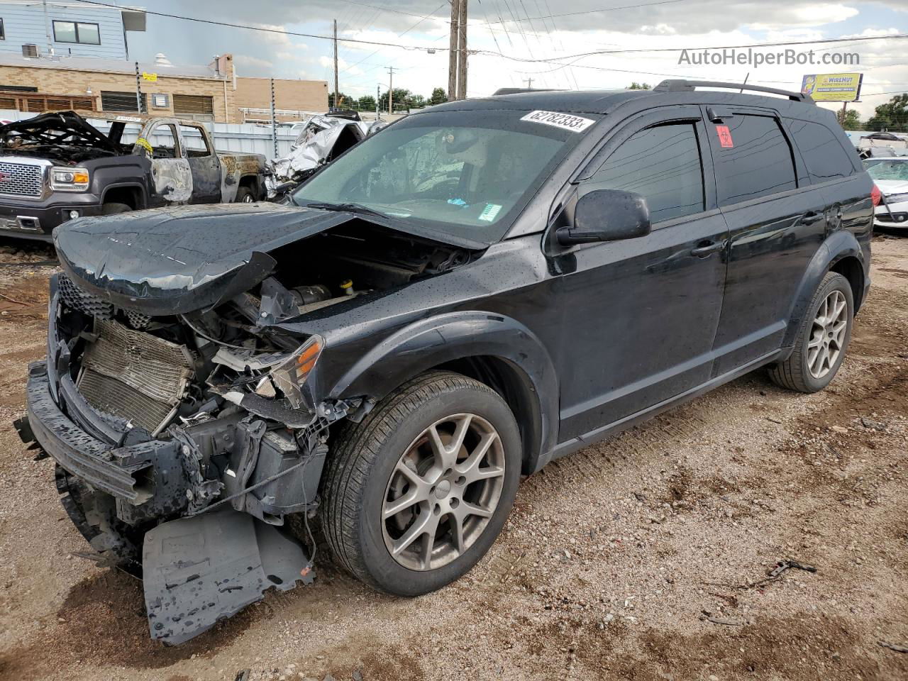 2015 Dodge Journey R/t Черный vin: 3C4PDCEG4FT505772